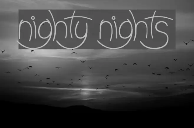 Nighty Nights Example 1