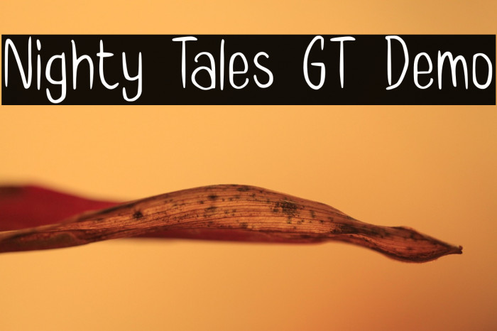 Nighty Tales GT Demo Example 2
