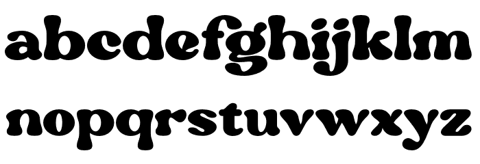 NightyDEMO Font LOWERCASE