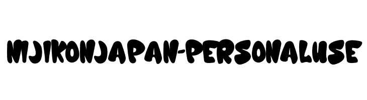 Nijikon japan - Personal use  Frei Schriftart Herunterladen