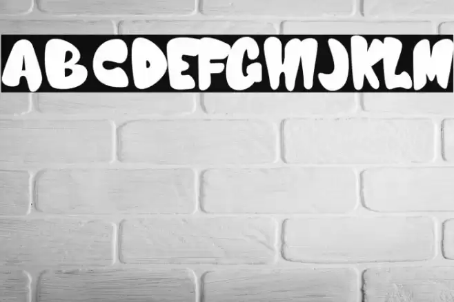 Nijikon japan - Personal use Font examples