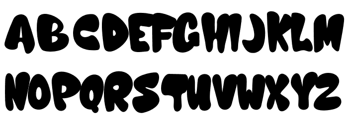 Nijikon japan - Personal use Font Litere mici