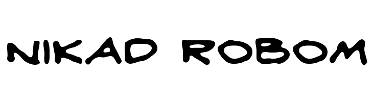 Nikad robom  Descarca Fonturi Gratis