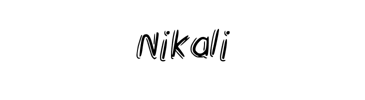 Nikali  les polices de caractères gratuit tlcharger