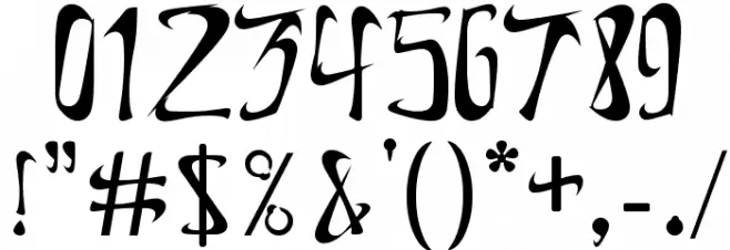 Nike 90 Font OTHER CHARS