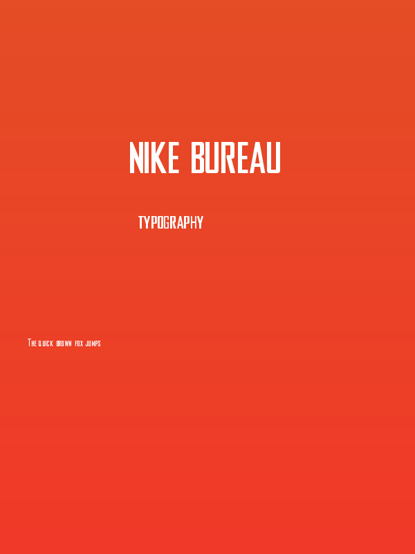 Nike Bureau Poster