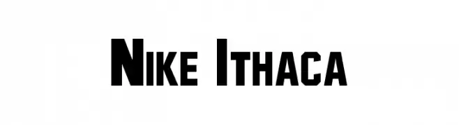 Nike Ithaca  Скачать бесплатные шрифты