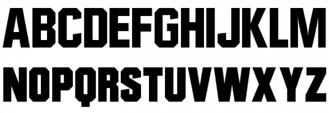 Nike Ithaca Schriftart Groß