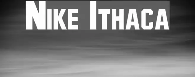 Nike Ithaca Font examples