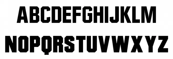 Nike Ithaca Font LOWERCASE