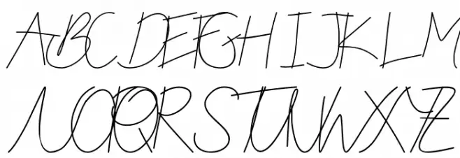 Nikeisha DEMO Font Litere mari