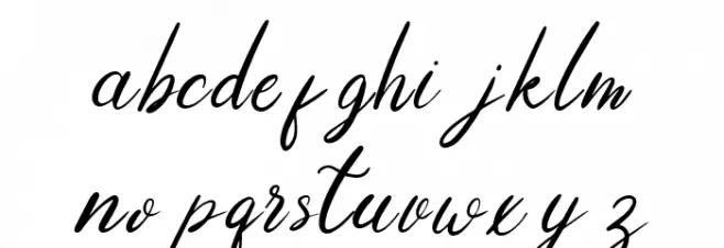 Niko Curt Script Fuentes MINÚSCULAS