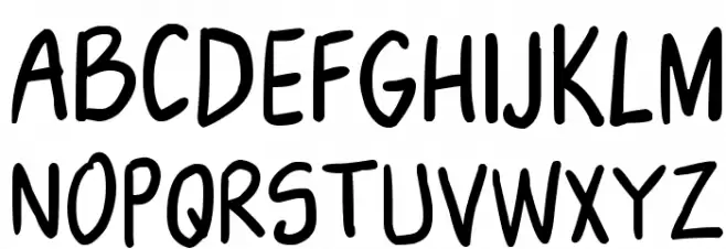 NikoFont Font Litere mari