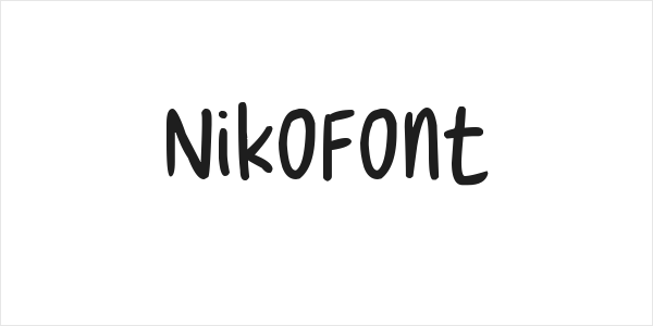 NikoFont Logo