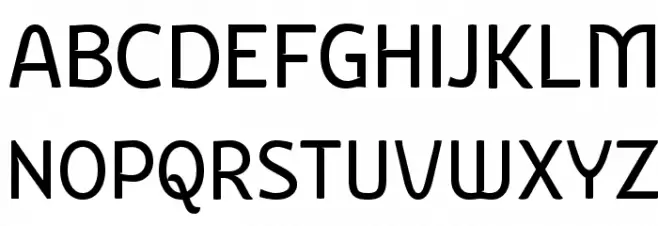Nikodecs Schriftart Groß