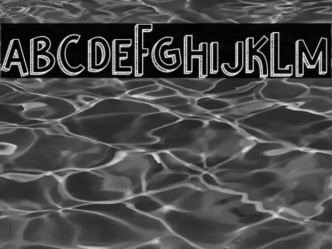 Nikolas & Pine Font examples