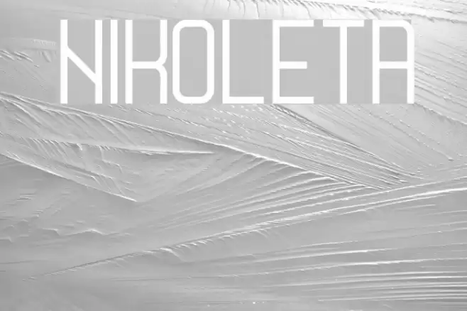 Nikoleta Font examples
