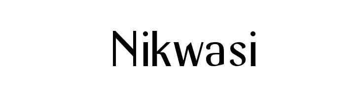 Nikwasi Font