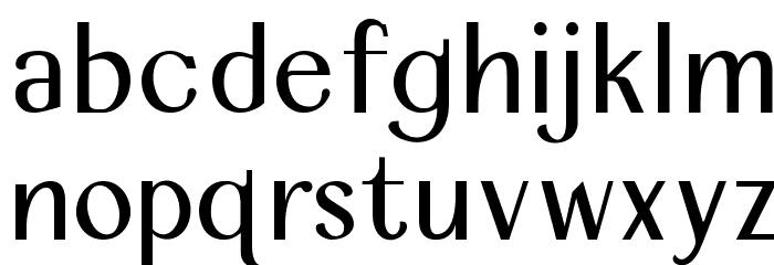 Nikwasi Font LOWERCASE