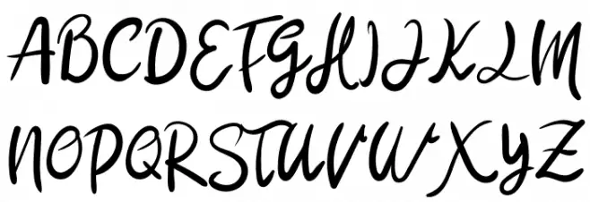 Nila Ambar Font Litere mari