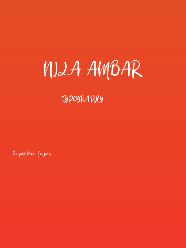 Nila Ambar Poster