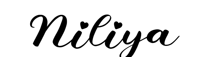 Niliya  Fuentes Gratis Descargar