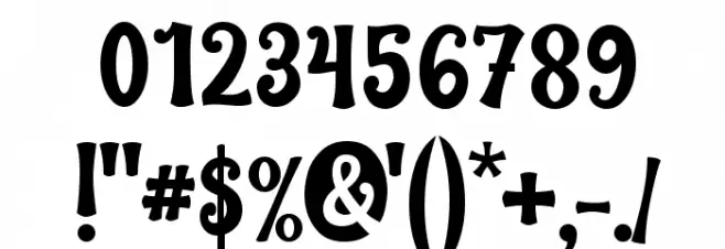 Nilky & Miky Font OTHER CHARS