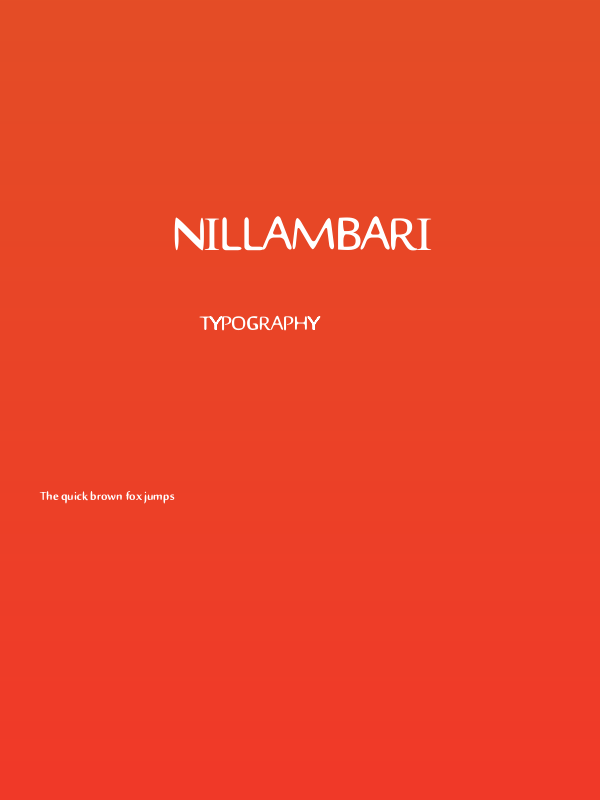Nillambari Poster