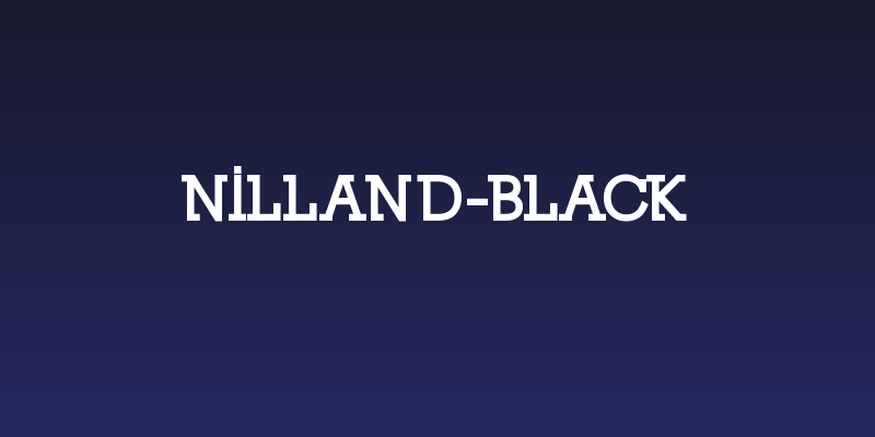 Nilland-Black Social Header