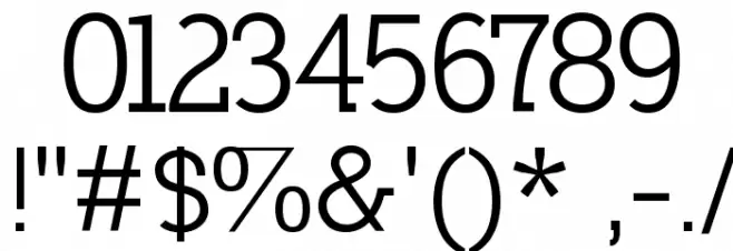 Nilland-Bold Font OTHER CHARS