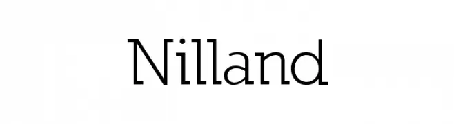 Nilland  les polices de caractères gratuit tlcharger