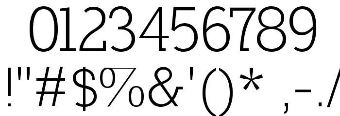 Nilland Font OTHER CHARS