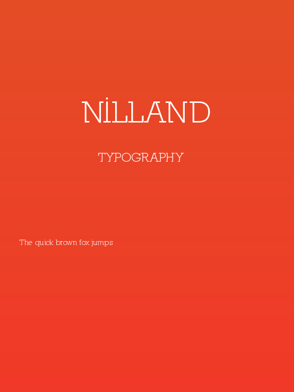 Nilland Poster