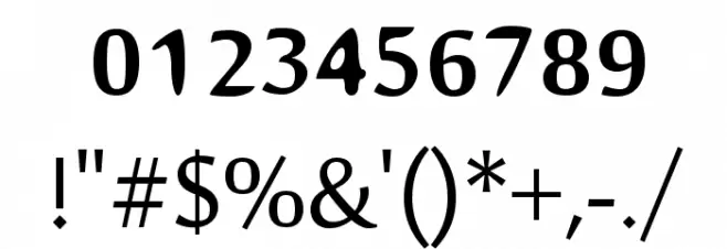 Nillima Font OTHER CHARS