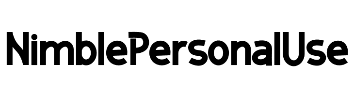 Nimble Personal Use  لخطوط تنزيل