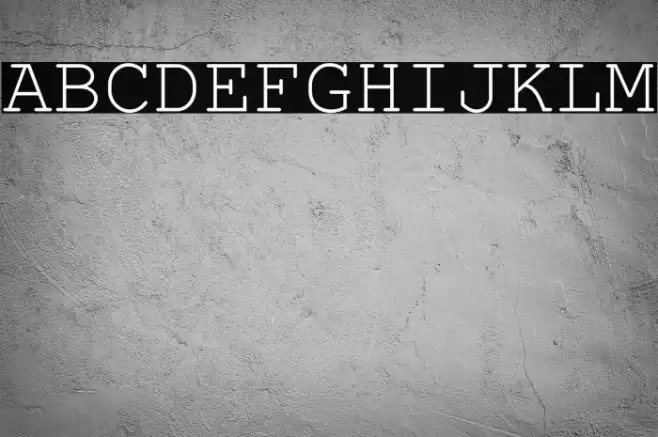 NimbusMono-Regular Font examples