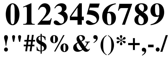 NimbusRomNo9L-Med Font OTHER CHARS
