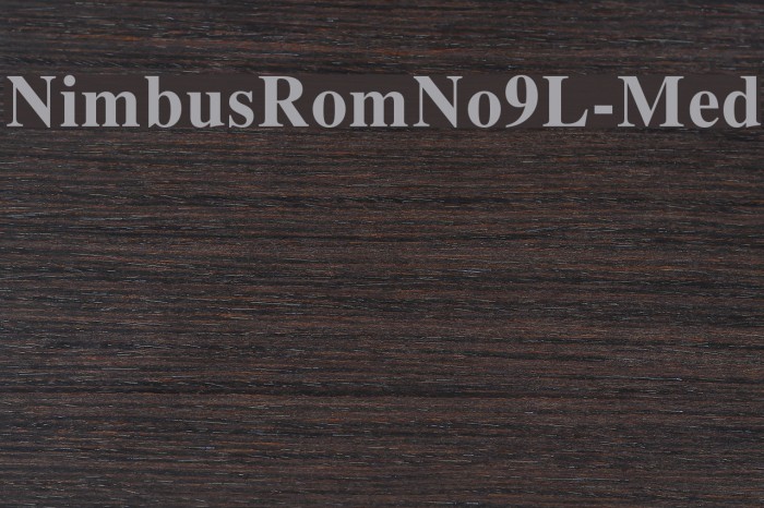 NimbusRomNo9L-Med Font examples