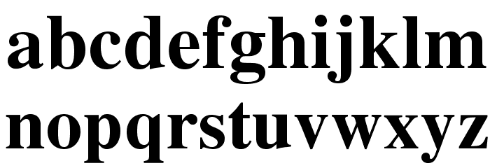 NimbusRomNo9L-Med Font LOWERCASE