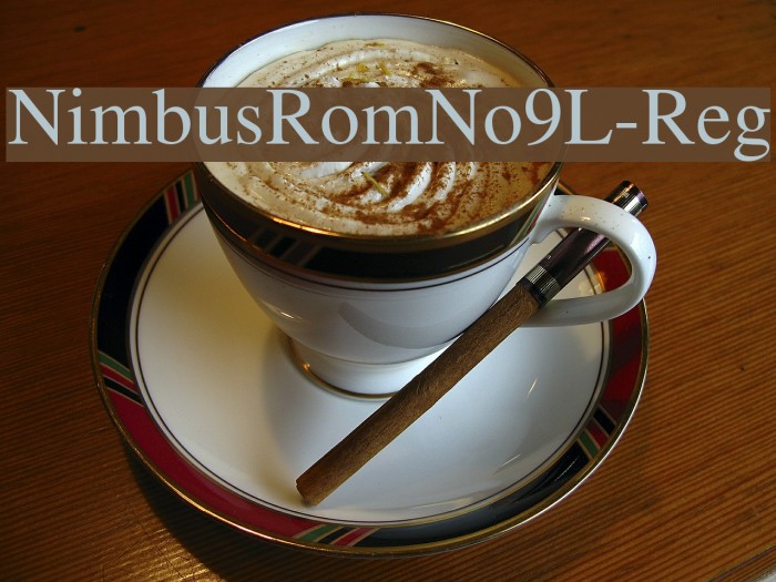 NimbusRomNo9L-Reg Font examples