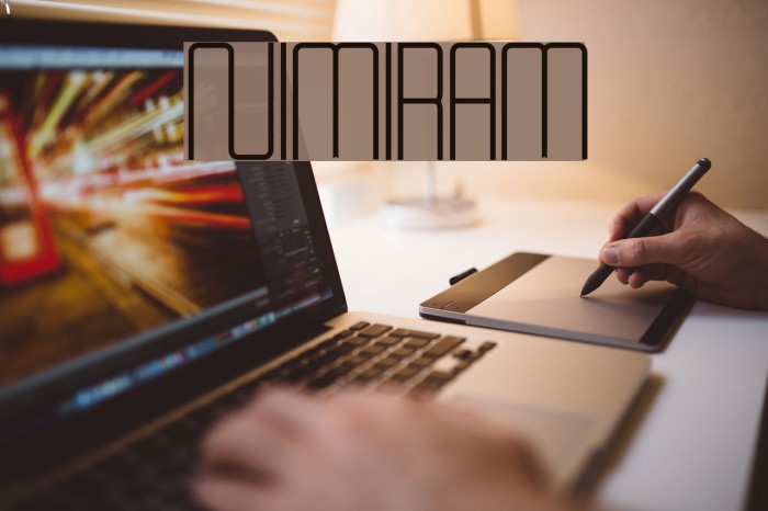 Nimiram Font examples