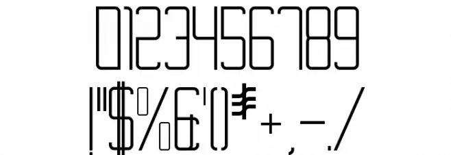 Nimiran Font OTHER CHARS