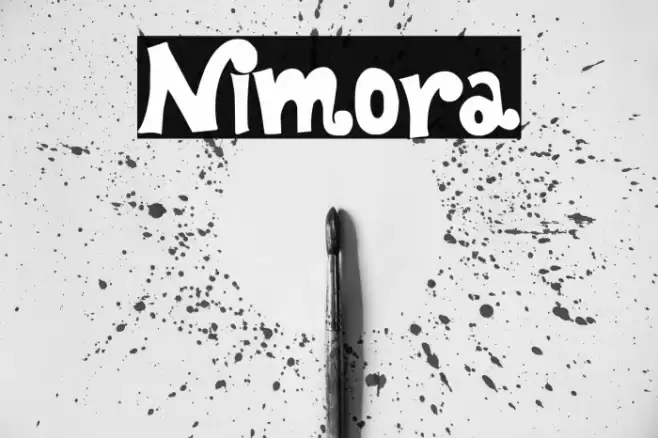 Nimora Font examples