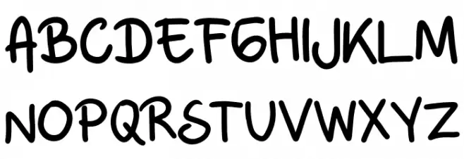 NinaninutRegular Schriftart Groß