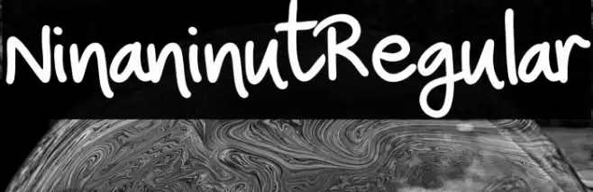 NinaninutRegular Font examples