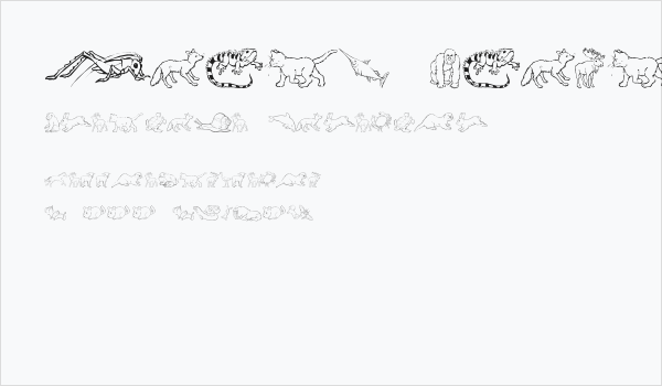 Nina's Animals Business Card