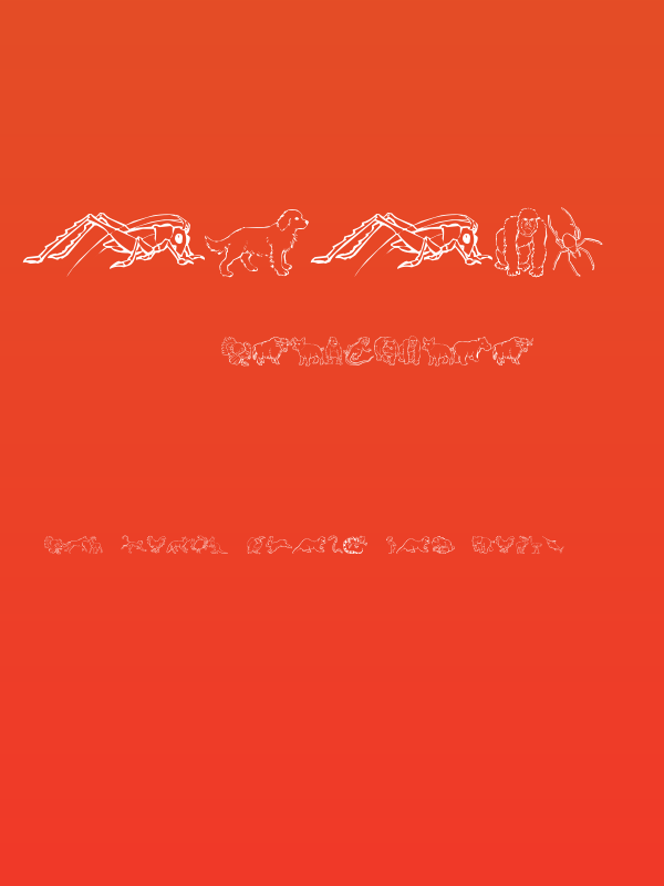 Nina's Animals Poster