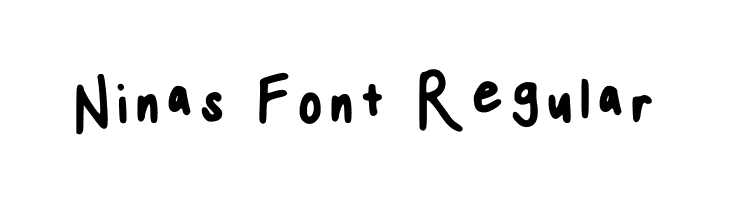 Ninas Font Regular  Fuentes Gratis Descargar