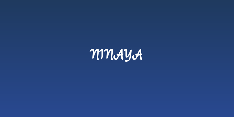 Ninaya Social Header