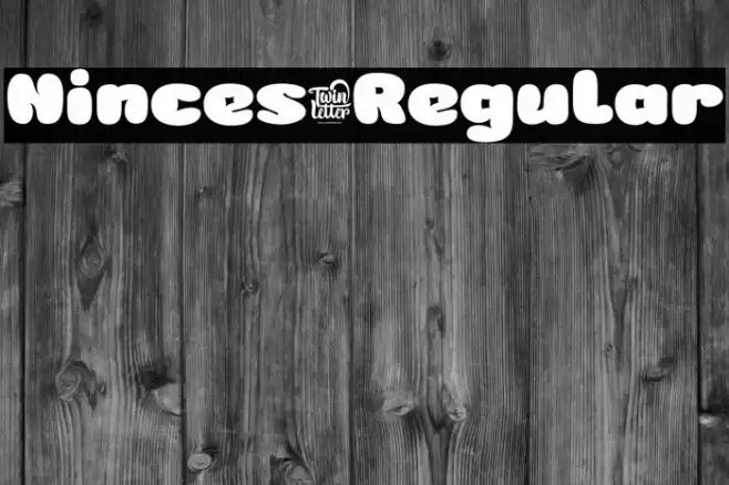 Ninces-Regular Font examples